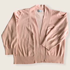 🤩 3/4 Sleeve Cropped Pink Cardigan